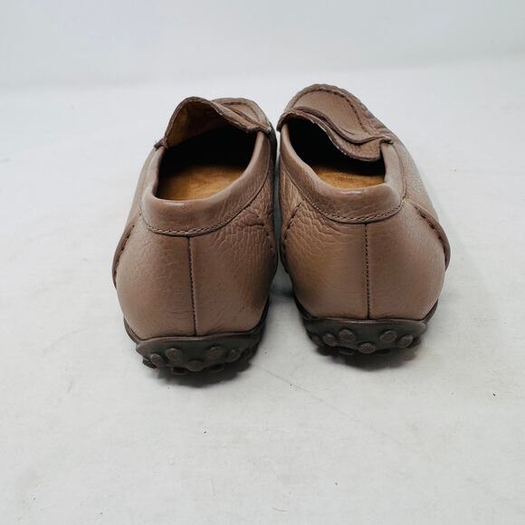 Vionic Brown Leather Penny Loafers Orthotic Comfort Shoes Size 9 Timeless - Picture 7 of 13